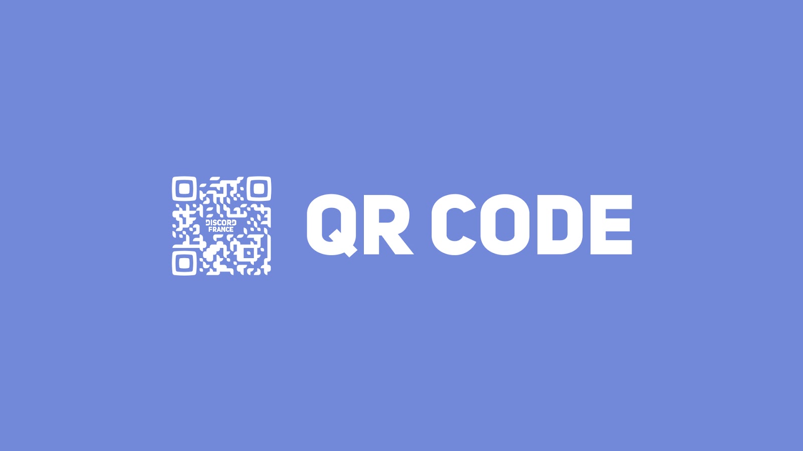 QR code sur Discord image de couverture